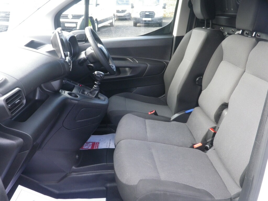 Citroen Berlingo Panel Van 1.5 Bluehdi 1000 Enterprise Edition M Wi ND72ZSW White #6