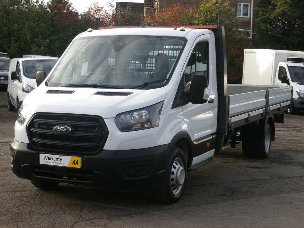Ford Transit Custom Dropside 2.0 Transit Leader Premium L5dropside 35 FD22BVF White #2