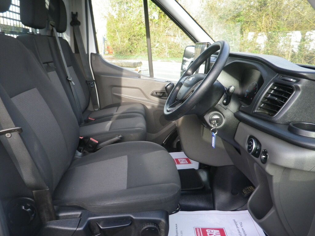 Ford Transit Custom Dropside 2.0 Transit Leader Premium L5dropside 35 FD22BVF White #6