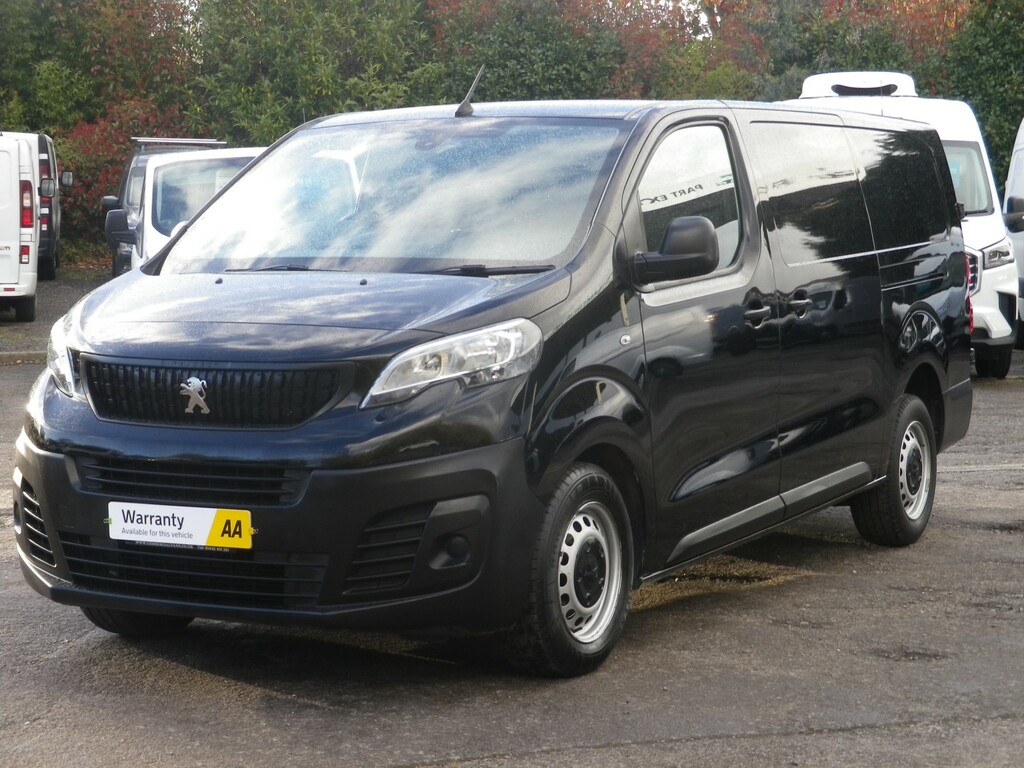 Peugeot Expert Panel Van 1.5 Bluehdi 1000 L2 Professional Premium CJ23TNK Black #2