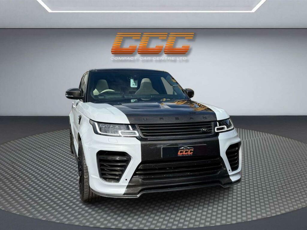 Land Rover Range Rover Sport 5.0 P575 V8 Svr 4Wd Euro 6 Ss White #3