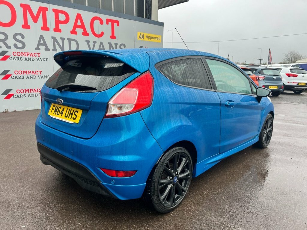 Ford Fiesta 1L Zetec S FM64UHS Blue #3