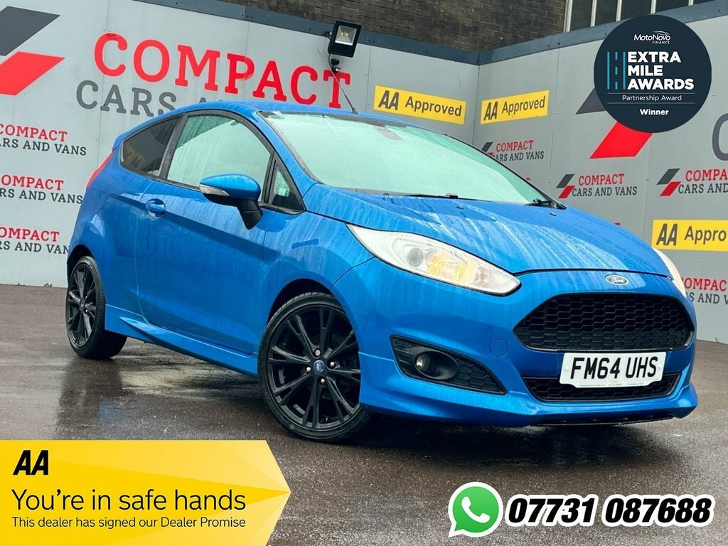 Ford Fiesta 1L Zetec S Blue