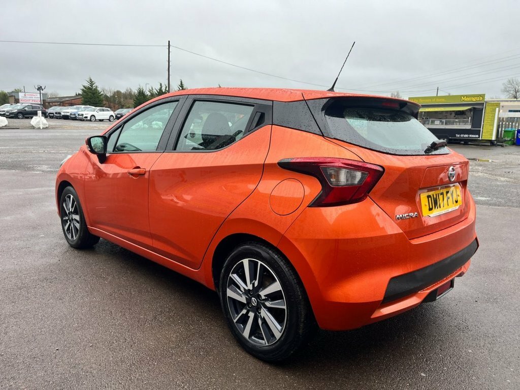 Nissan Micra 1L Acenta DW17FYJ Orange #5