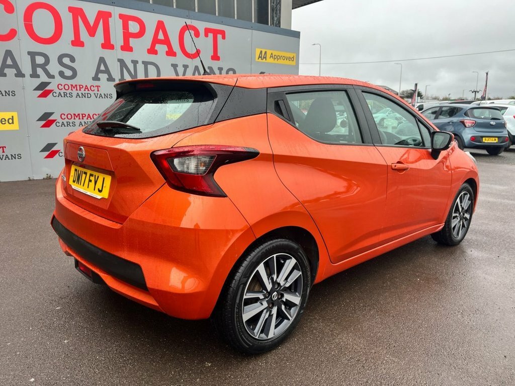 Nissan Micra 1L Acenta DW17FYJ Orange #3