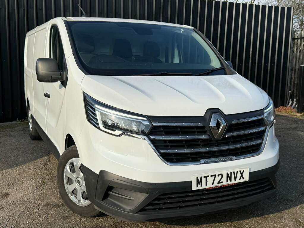 Renault Trafic 2.0 Ll30 Business Blue Dci MT72NVX White #6