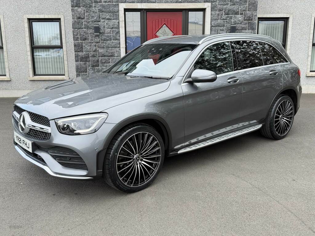 Mercedes-Benz GLC Class Glc 300D 4Matic Amg Line Premium 9G-tronic YR21FHJ Grey #2