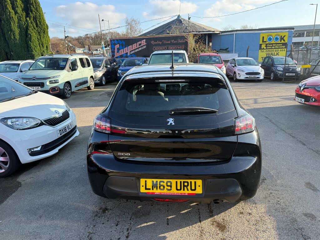 Peugeot 208 Puretech Active Ss LM69URU Black #6