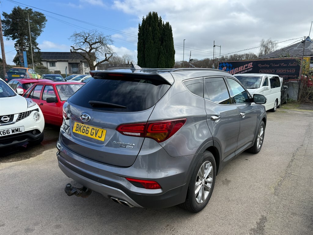 Hyundai Santa Fe Crdi Premium Blue Drive BK66GVJ Silver #6