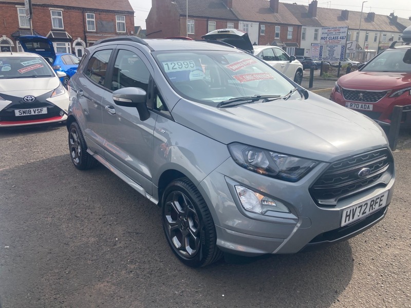Ford Ecosport 1.0T Ecoboost Gpf St-line Silver