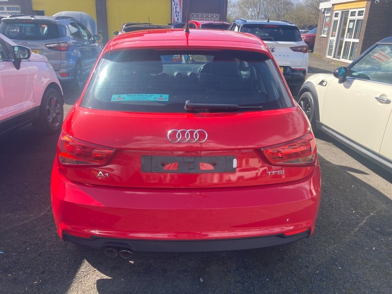 Audi A1 1.4 Tfsi Sport Sportback PF17NHL Red #6