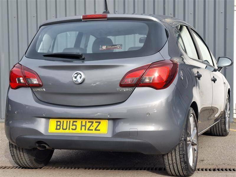 Vauxhall Corsa 1.4T 100 Ecoflex Se - 2015 15 BU15HZZ Grey #3