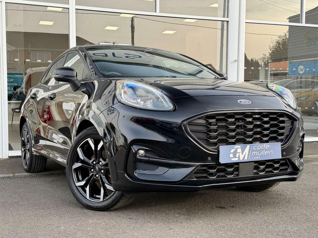 Ford Puma Suv 1.0T Ecoboost Mhev St-line X Euro 6 Ss Black