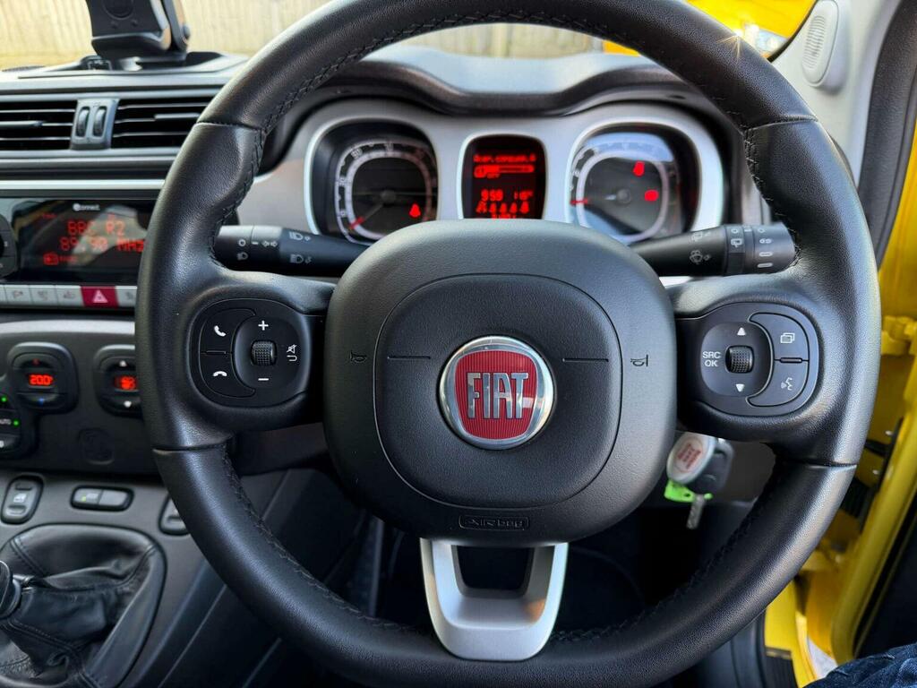 Fiat Panda Hatchback 0.9 Twinair Cross Euro 6 Ss 2020 Yellow #4