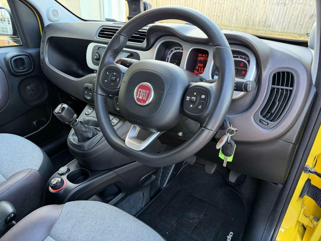 Fiat Panda Hatchback 0.9 Twinair Cross Euro 6 Ss 2020 Yellow #3