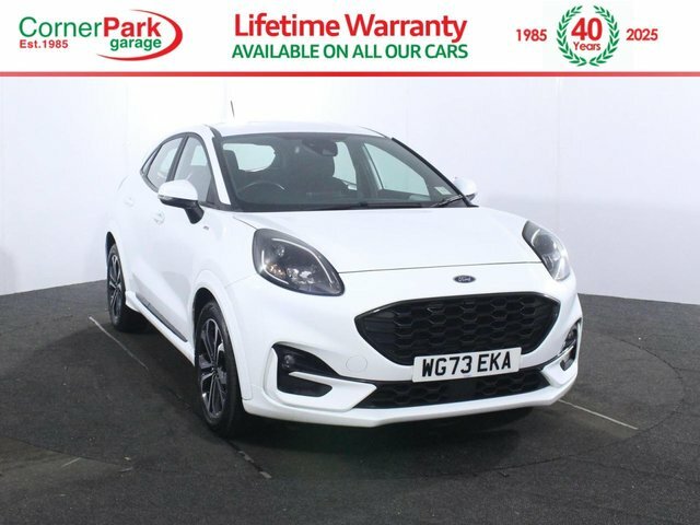 Ford Puma 1.0T Ecoboost Mhev St-line Suv Hybrid M White