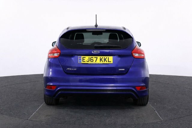 Ford Focus 1.0T Ecoboost St-line Hatchback EJ67KKL Blue #6