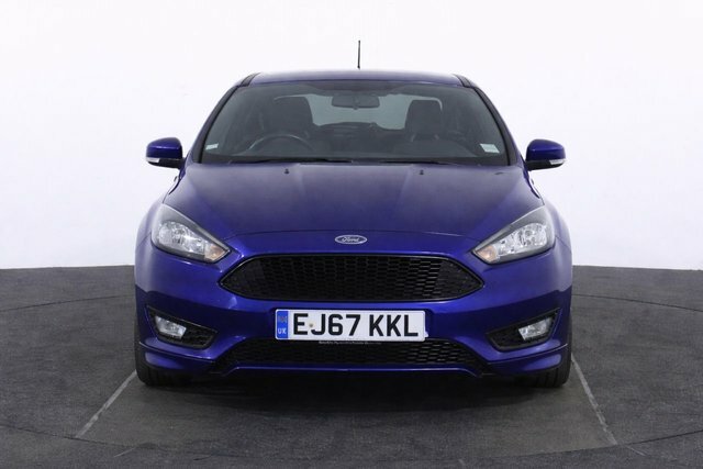 Ford Focus 1.0T Ecoboost St-line Hatchback EJ67KKL Blue #2
