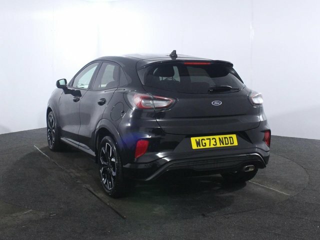 Ford Puma 1.0T Ecoboost Mhev St-line X Suv Hybrid WG73NDD Black #5