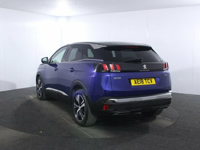 Peugeot 3008 1.2 Puretech Gt Line Suv Euro 6 AE18TCV Blue #5