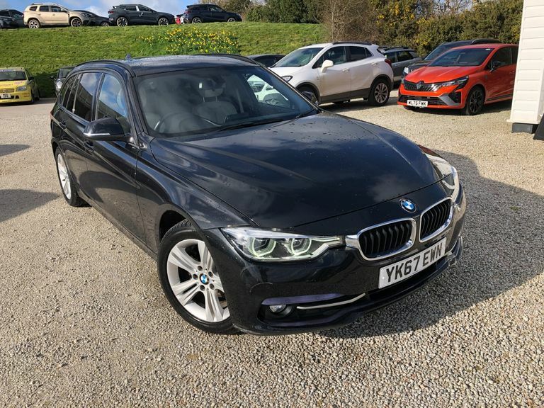 BMW 3 Series 318D Sport Estate Black