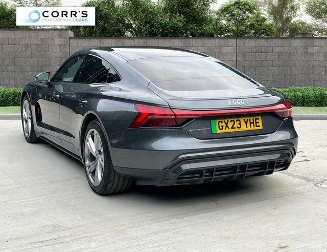 Audi E Tron GT 93.4Kwh Saloon Quattro 476 Ps GX23YHE Grey #4