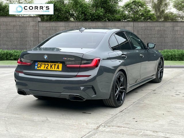 BMW 3 Series 3.0 M340i Mht Saloon Hybrid Xdrive GF72KTA Grey #3