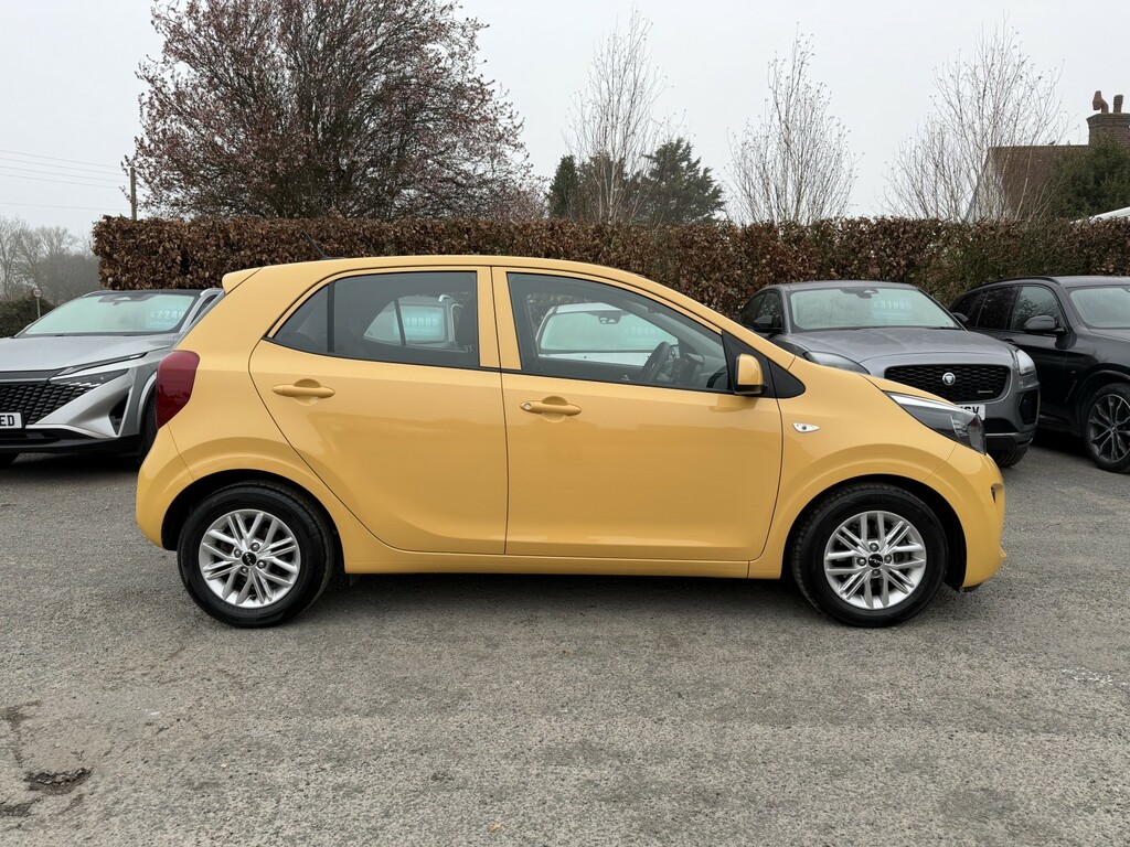 Kia Picanto Hatchback 1.0 Dpi 2 2022 OY22XVN Yellow #5