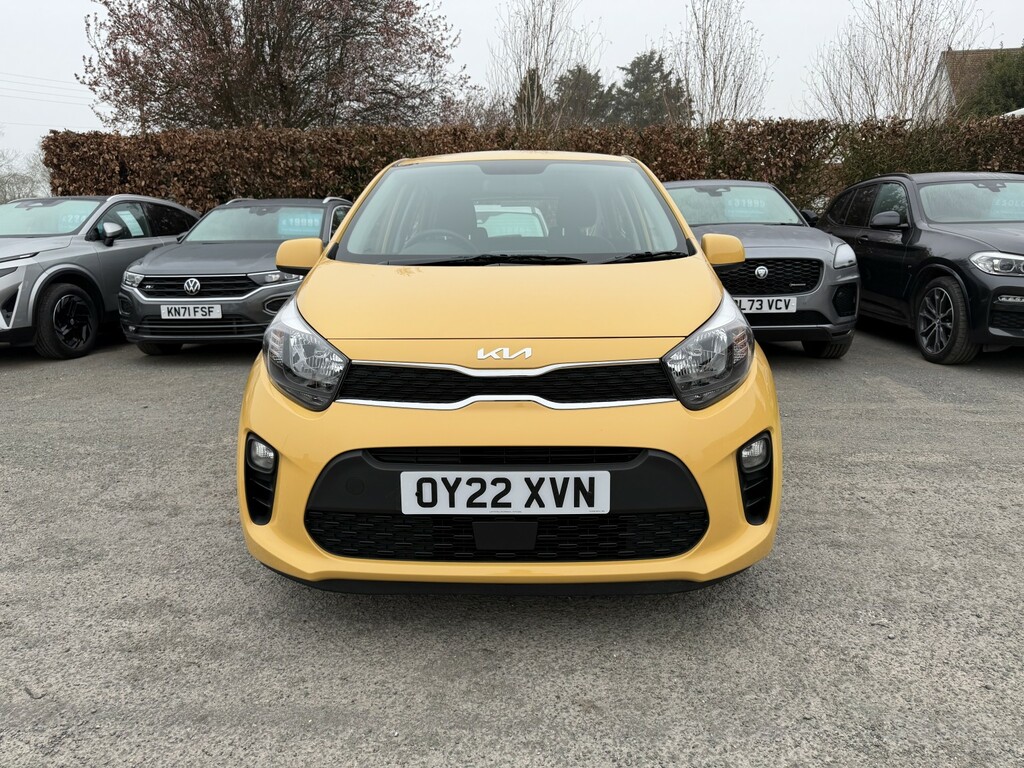 Kia Picanto Hatchback 1.0 Dpi 2 2022 OY22XVN Yellow #2