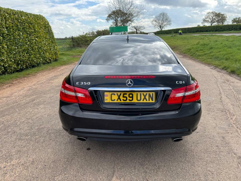 Mercedes-Benz E Class 3.0 E350 Cdi V6 Blueefficiency Sport G-tronic Euro Black #5
