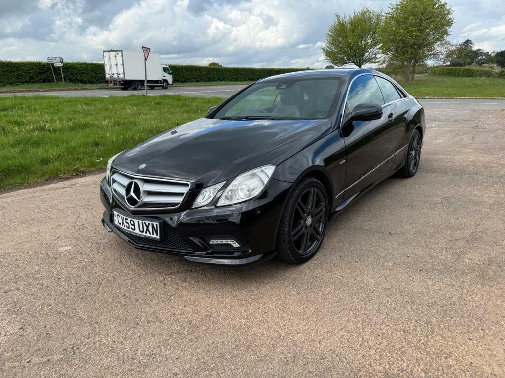 Mercedes-Benz E Class 3.0 E350 Cdi V6 Blueefficiency Sport G-tronic Euro Black #2