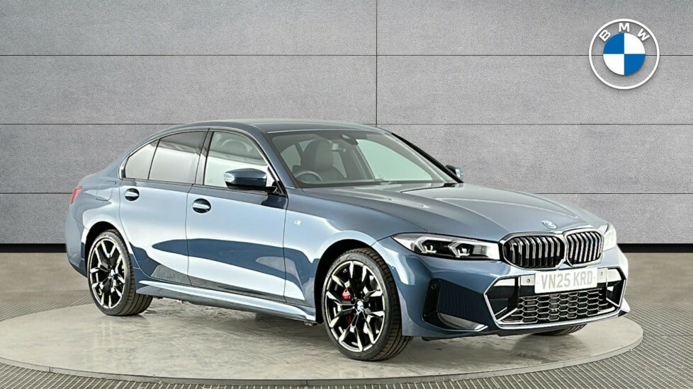 BMW 3 Series 330E M Sport Saloon Blue