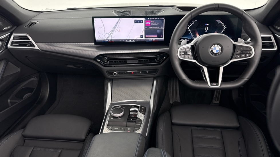 BMW 4 Series 420I M Sport Convertible YB25XPO Black #4