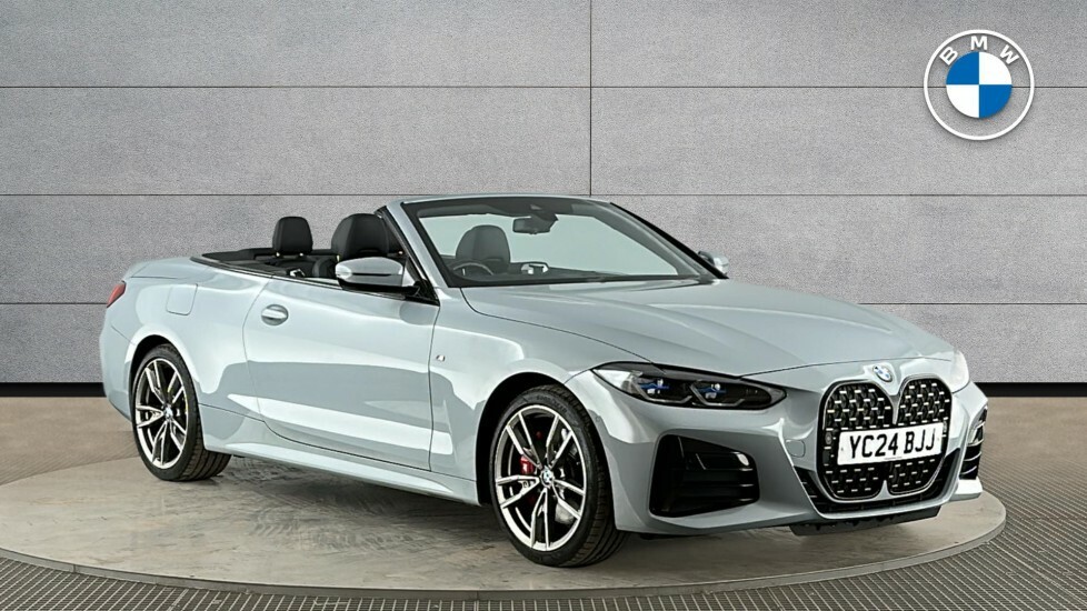 BMW 4 Series M440i Xdrive Convertible Grey
