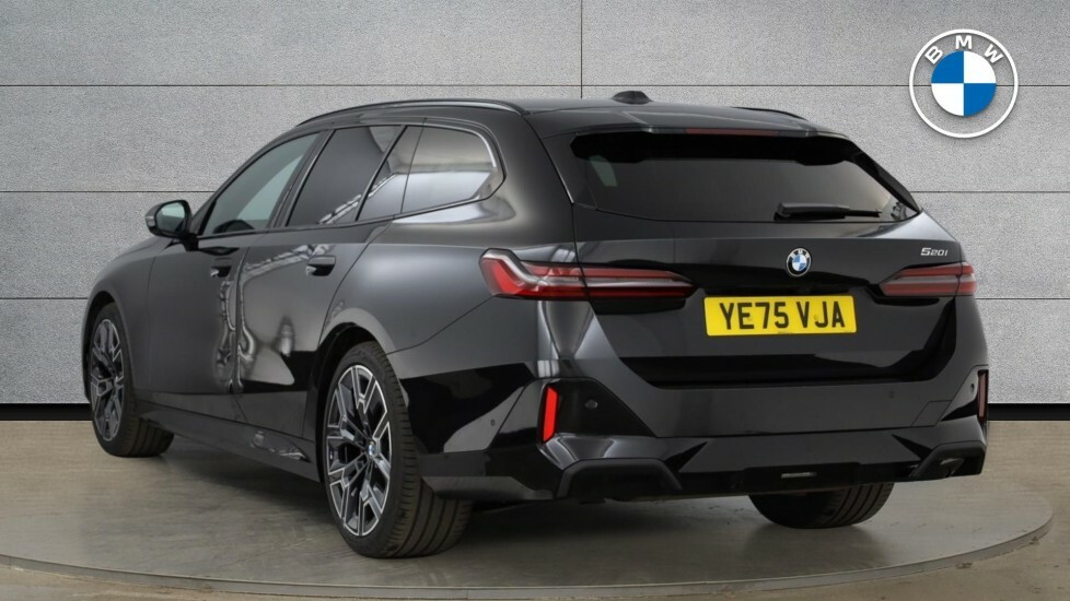 BMW 5 Series 520I M Sport Pro Touring Black #2