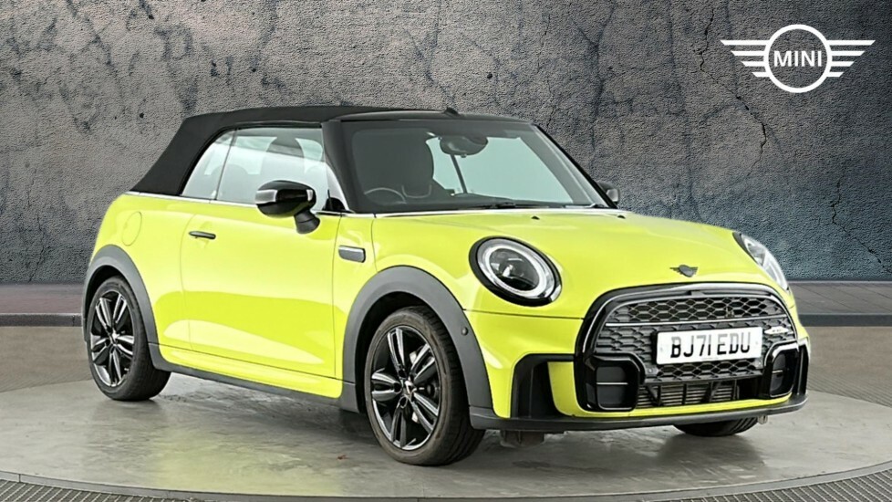 Mini Convertible Convertible Cooper Sport Yellow