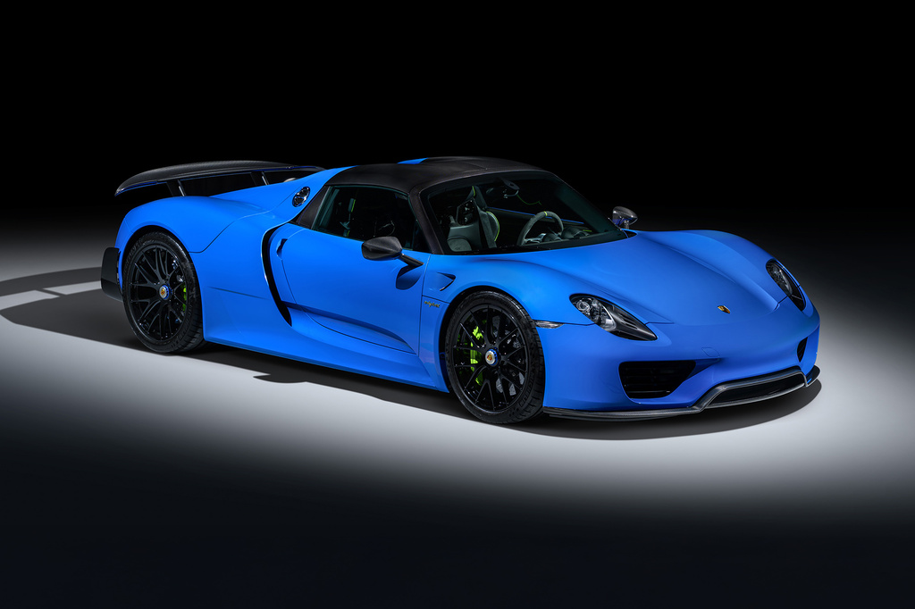 Porsche 918 Spyder S-a Silver #1
