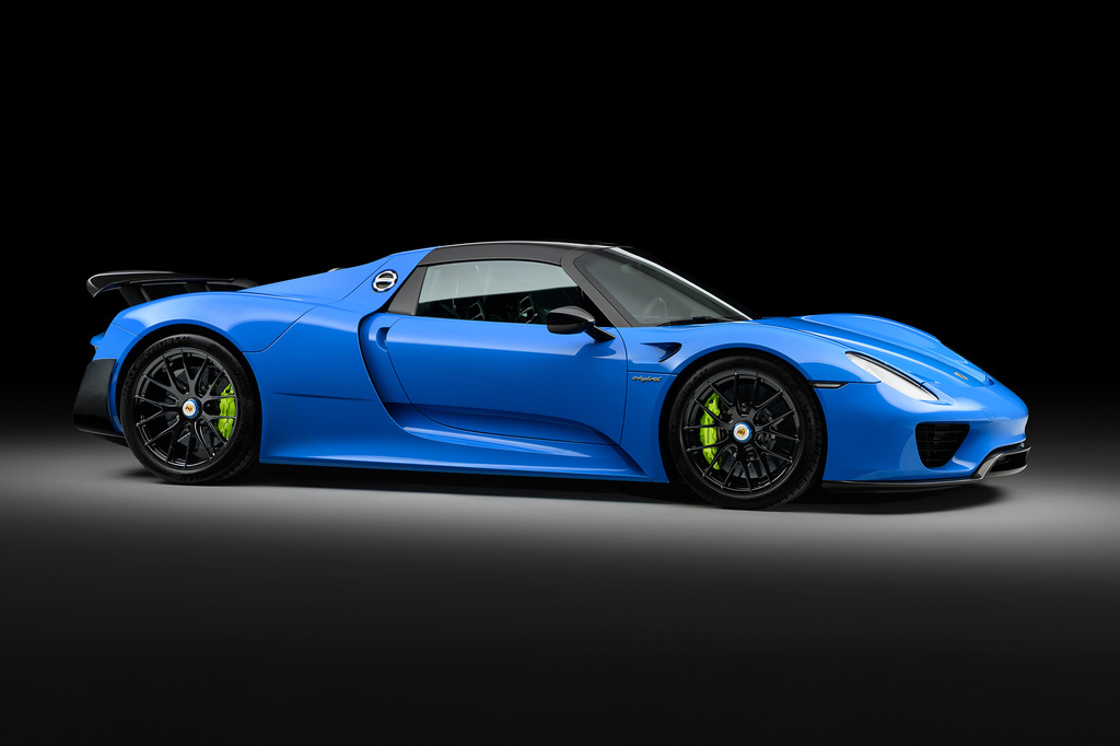 Porsche 918 Spyder S-a Silver #5