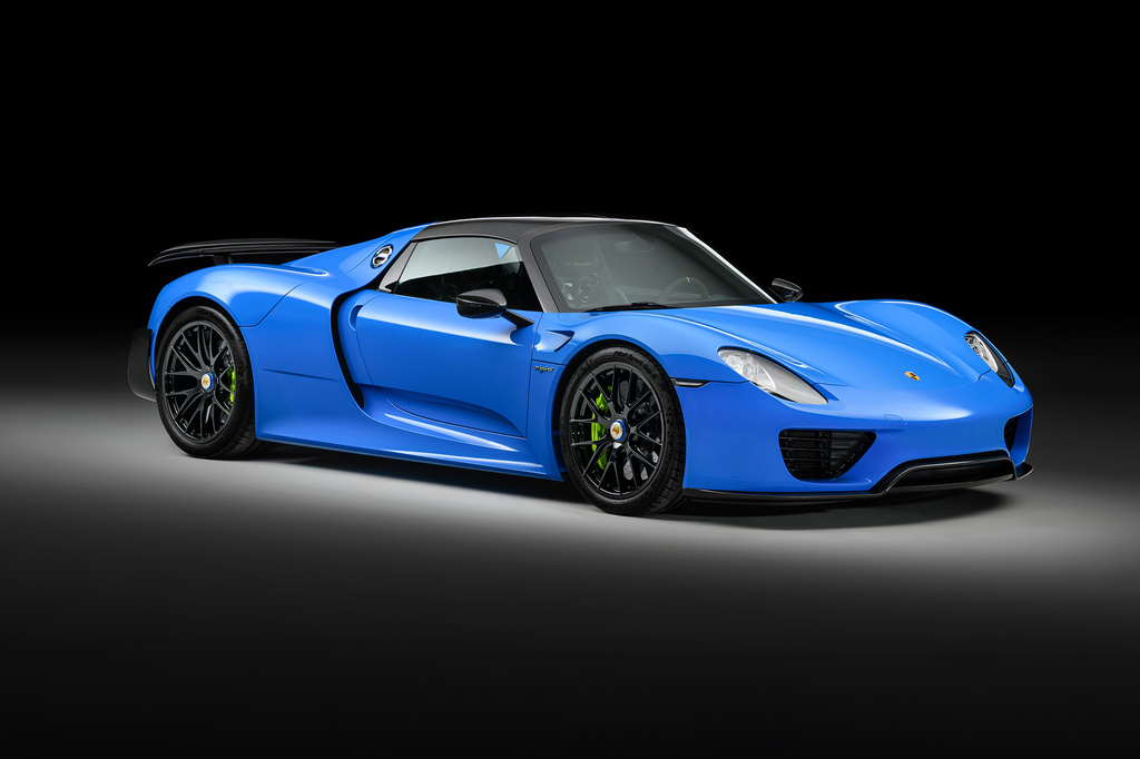 Porsche 918 Spyder S-a Silver #2