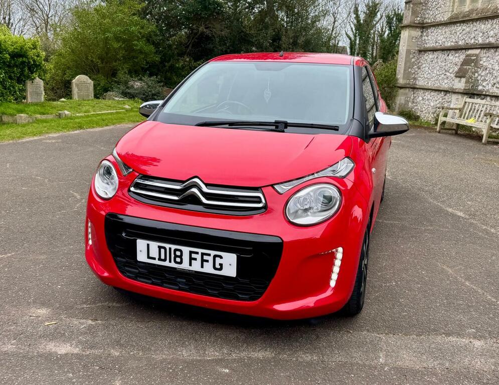 Citroen C1 Hatchback 1.0 Vti Flair Etg5 Euro 6 201818 Red