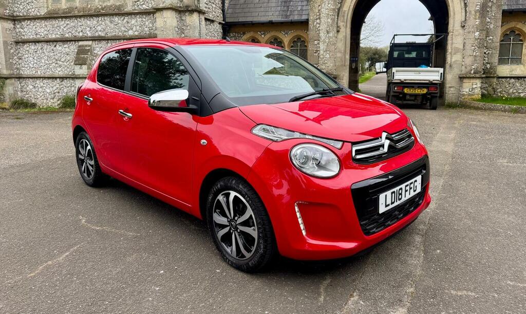 Citroen C1 Hatchback 1.0 Vti Flair Etg5 Euro 6 201818 Red #6