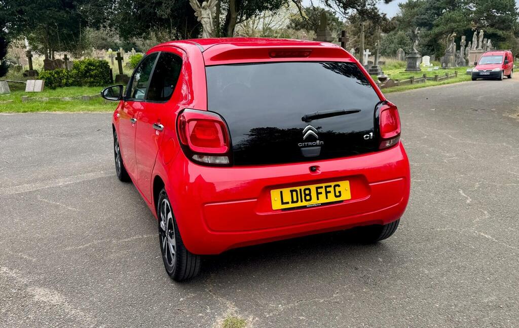 Citroen C1 Hatchback 1.0 Vti Flair Etg5 Euro 6 201818 Red #3