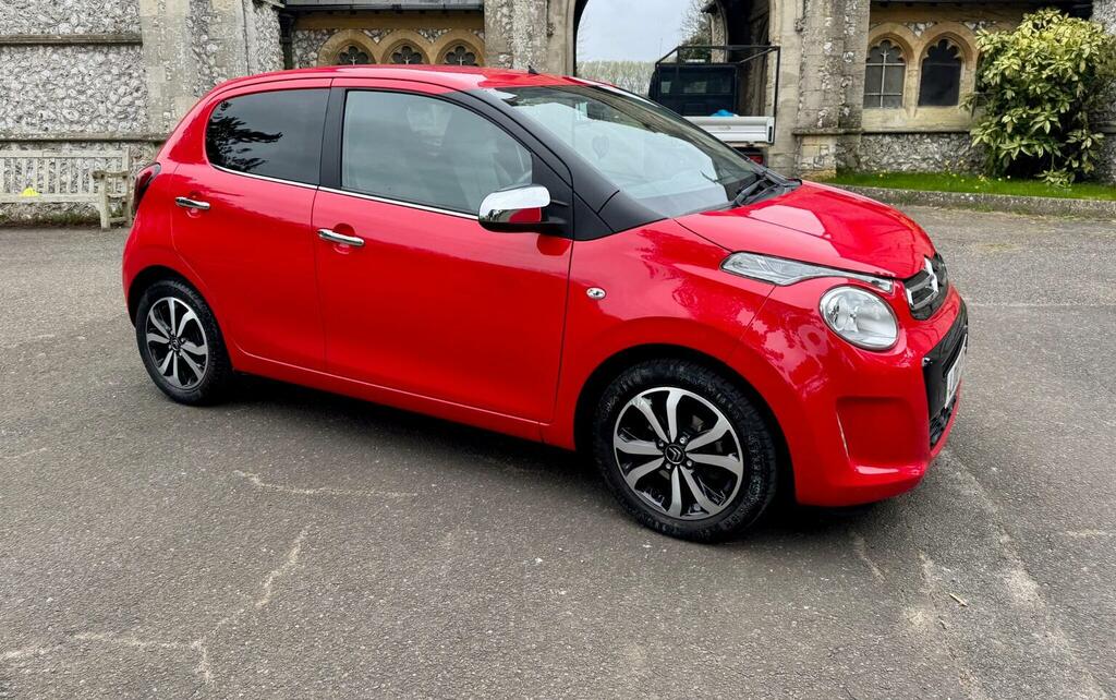 Citroen C1 Hatchback 1.0 Vti Flair Etg5 Euro 6 201818 Red #4