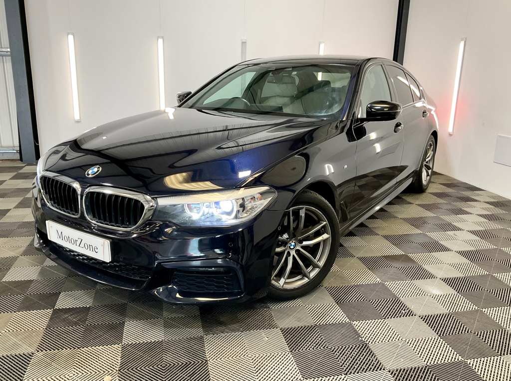 BMW 5 Series 2.0 520D M Sport Saloon Euro 6 S Black