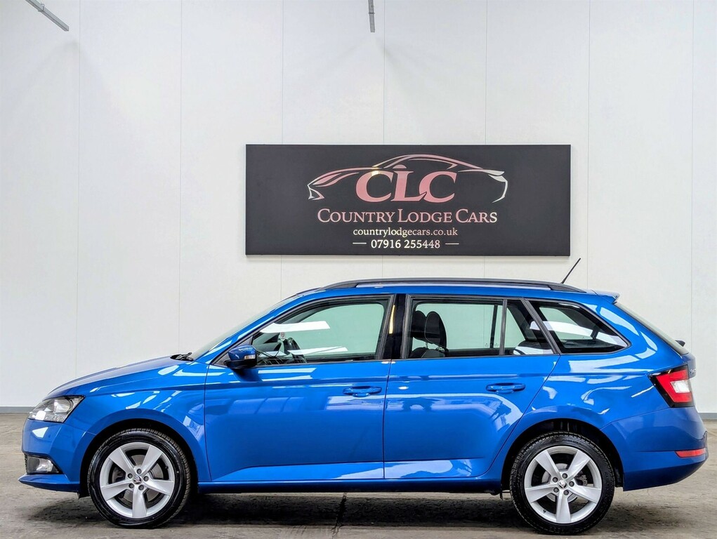 Skoda Fabia 1.0 Tsi Se L Dsg Euro 6 Ss FN19WOU Blue #4