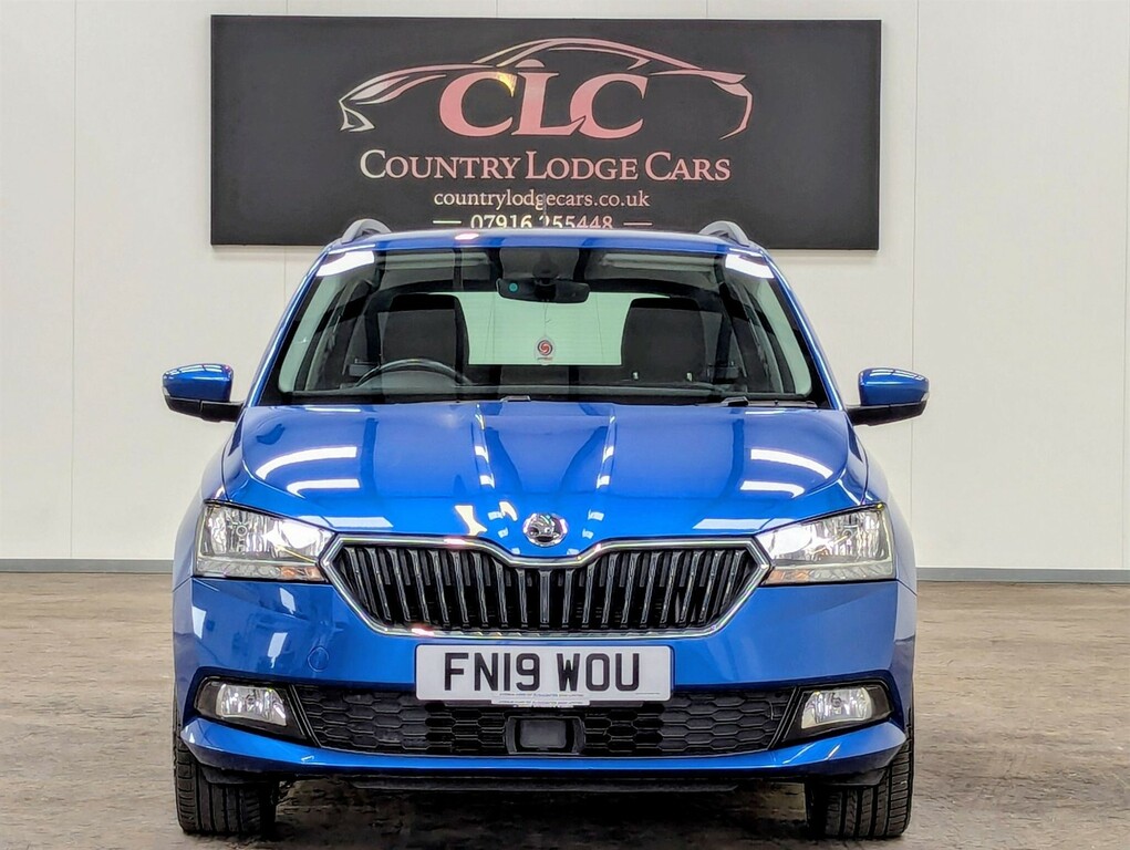 Skoda Fabia 1.0 Tsi Se L Dsg Euro 6 Ss FN19WOU Blue #2