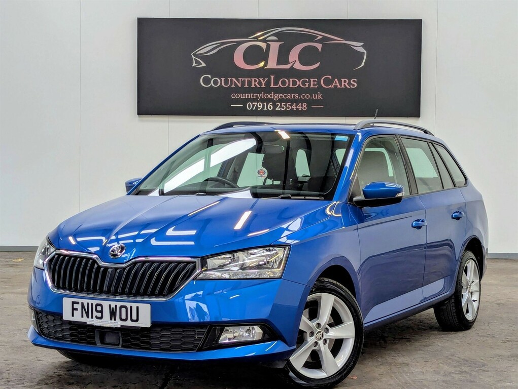 Skoda Fabia 1.0 Tsi Se L Dsg Euro 6 Ss FN19WOU Blue #3