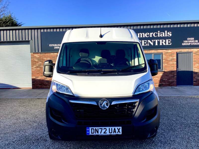 Vauxhall Movano 2.2 Turbo D 140Ps H2 Van Dynamic - 2022 72 DN72UAX White #2