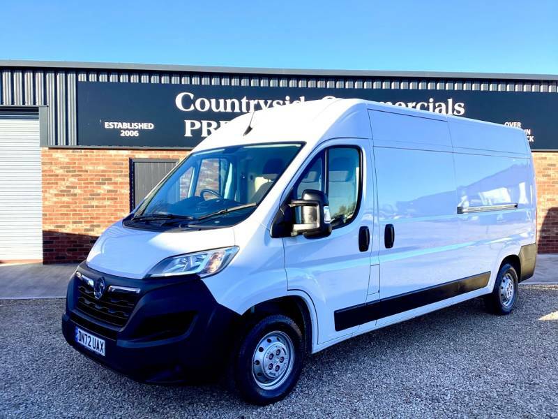 Vauxhall Movano 2.2 Turbo D 140Ps H2 Van Dynamic - 2022 72 DN72UAX White #3