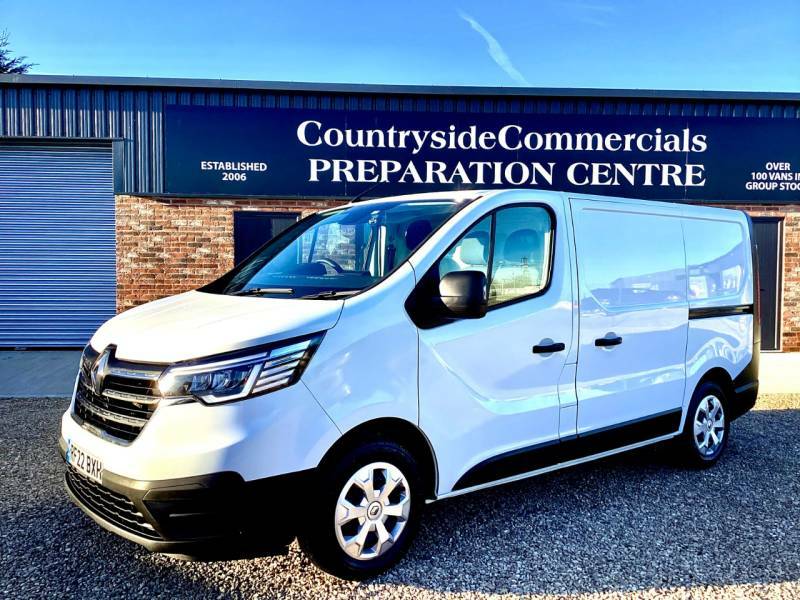Renault Trafic Sl28 Blue Dci 130 Business Van - 2022 22 RF22BXH White #2